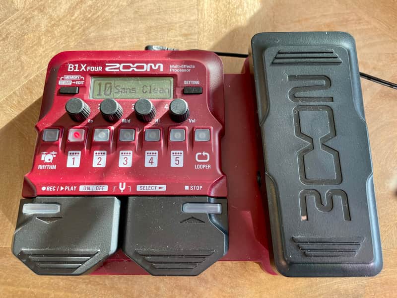 Zoom B1X Four 2019 - Present - Red image 1