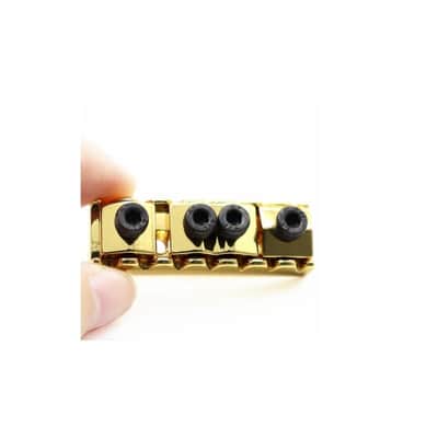 Floyd Rose 7 String Guitar Top mount Design 48mm Locking Nut Gold for Floyd Rose String System image 3