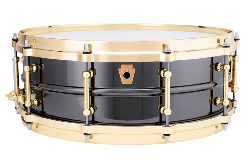 Ludwig LB416BT - Black Beauty Brass Snare Drum, 5x14 image 1