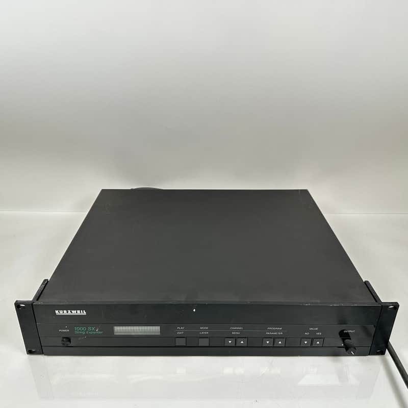 Vintage Kurzweil 1000 SX / 1000SX String Expander Rackmount MIDI Synthesizer image 1