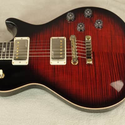 2017 Paul Reed Smith McCarty Singlecut 594 Figured 10 Top - Fire Red Burst image 2