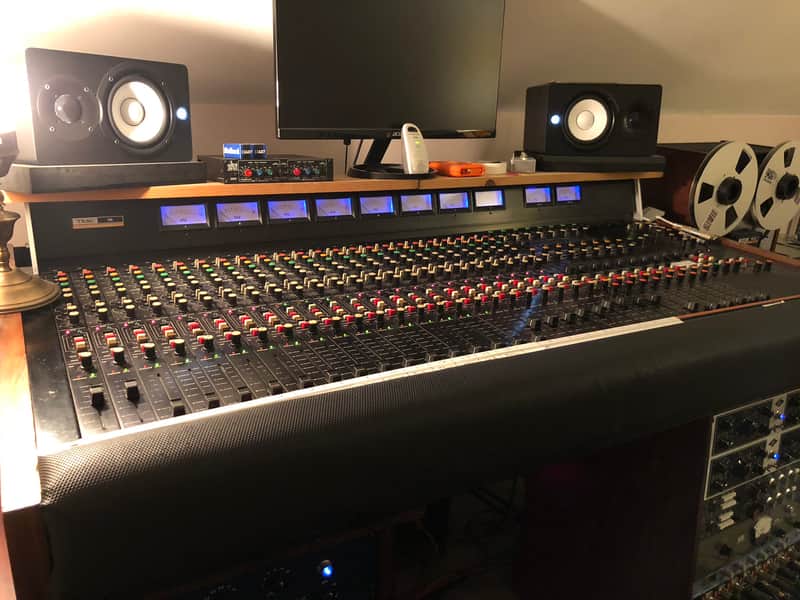 TEAC Tascam M15 24 channel Mixer 1970s Recording Console image 1