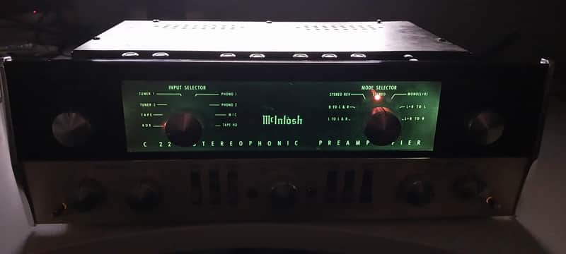 McIntosh C 22  tube pre amp 240 volts serviced