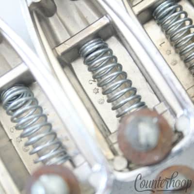*Pearl 8x Bass Drum Lugs Chrome Vintage 70s Metric 2 3/8" Japan Wood-Fiberglass* image 4