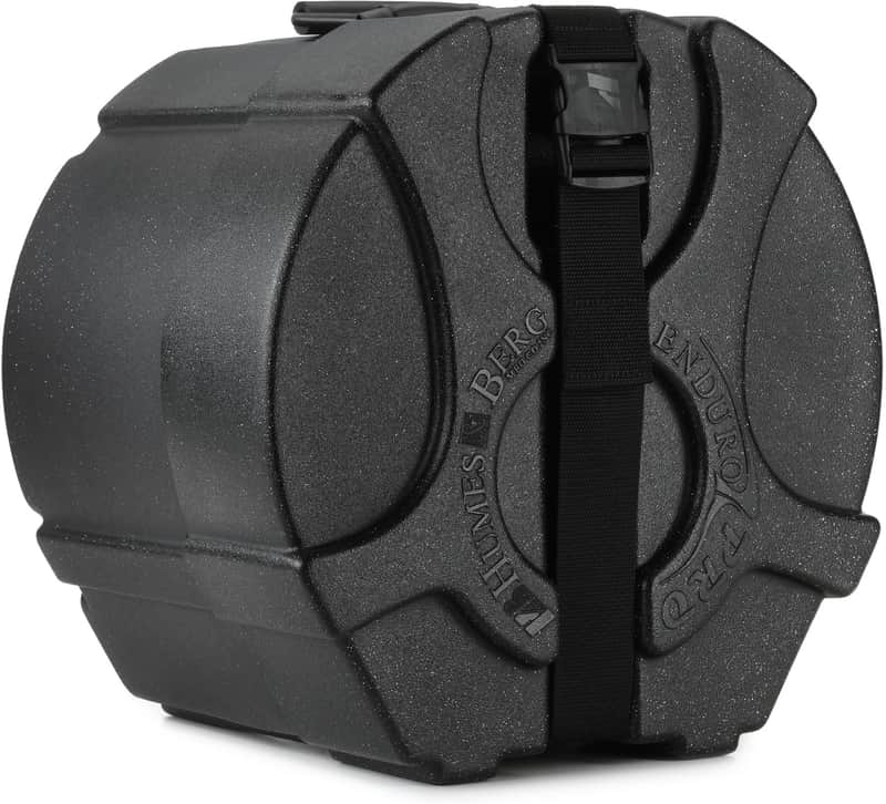 Humes & Berg Enduro Pro Foam-lined Mounted Tom Case - 9x12-inch - Black Sparkle image 1