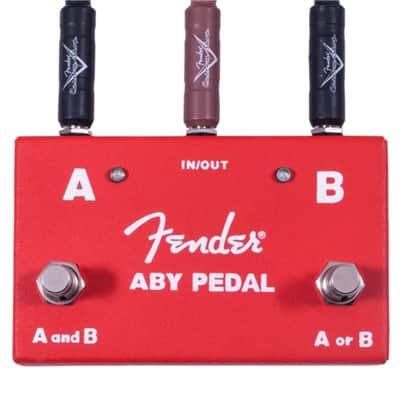 Fender ABY Footswitch, Red, 0234506000 image 3