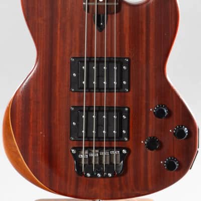 1986 Wal Mk1 4-String Bass Padauk Facings image 3