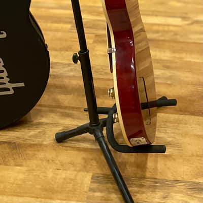 2021 Gibson Les Paul Classic HH Electric Guitar in Transparent Red w/ Gibson OHSC image 14
