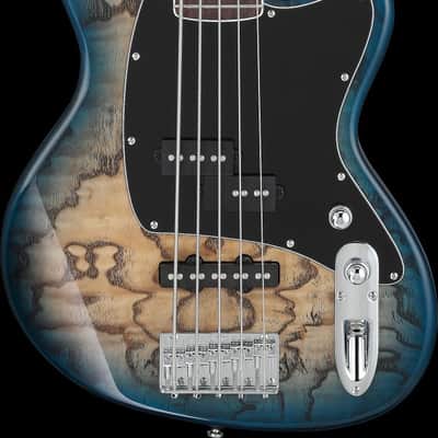 Ibanez TMB405TA-CBS Talman Electric Bass 5-String - Cosmic Blue Starburst image 2