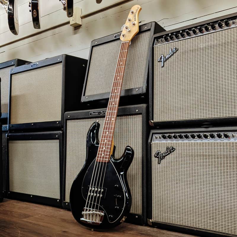 Ernie Ball Music Man StingRay 5H - Black - 1995 image 1