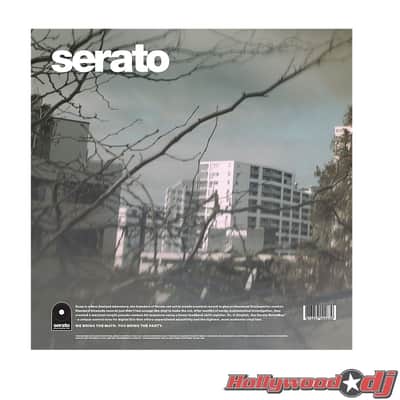 Serato Glass Dj Control Vinyl Limited Edition 10" Heavy Weight Clear Vinyl NEW image 4