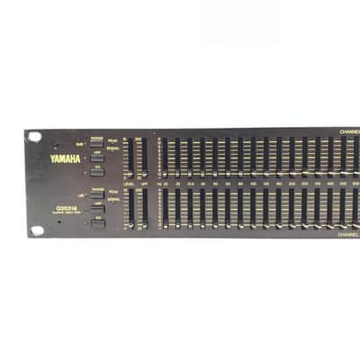Yamaha Q2031B Dual-Channel Graphic Equalizer 2010s - Black TGHM image 2