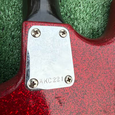 Norma Sparkle 1960s - Red Gliter Sparkle image 15