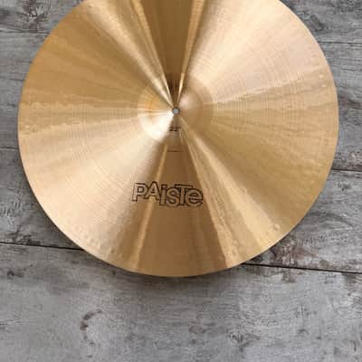 Paiste 22" 2002 BLACK LABEL REISSUE Ride Cymbal one year production image 2
