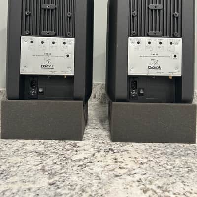 Focal CMS65 6.5" Powered Monitor (Pair) 2010s - Gray image 9