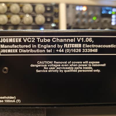 Joemeek VC2 Tube Channel Strip 2000s - Green (stereo set) image 13