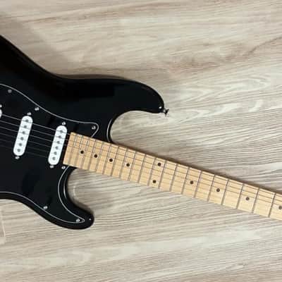 2025 Elite Customs Black w/ Gilmour MOD Style Strat Stratocaster electric guitar LTD BLEM image 3