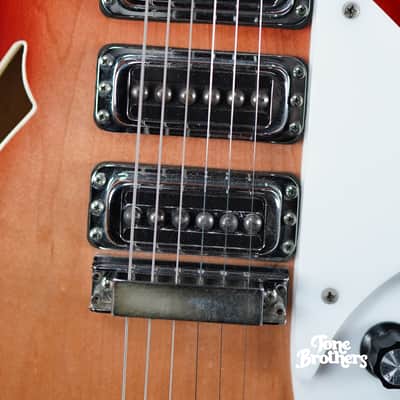 MINT, 7.9LB! 1993 Rickenbacker 370 Fireglo image 5