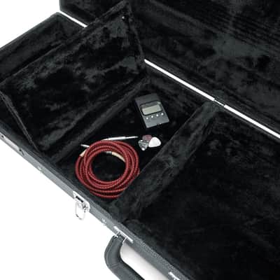 Gator - GW-ELECTRIC - Electric Guitar Deluxe Guitar Wood Case - Black (GW-ELECTRIC) image 2