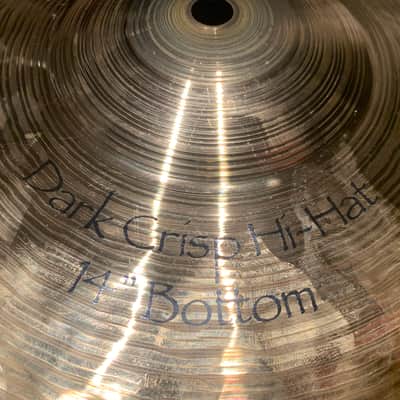 Paiste 14" Signature Dark Crisp Hi-Hat Cymbals (Pair) 1989 - Present - Traditional image 2