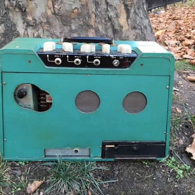 ELPICO AC55 , THE BEATLES AMP 1956 Green imagen 5