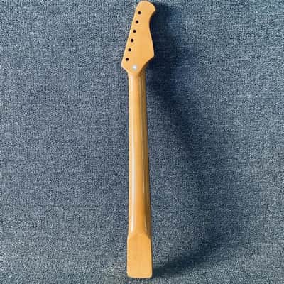 Left Handed Stratocaster Strat Style Maple Wood Neck, Rosewood 22 Frets Fretboard image 6