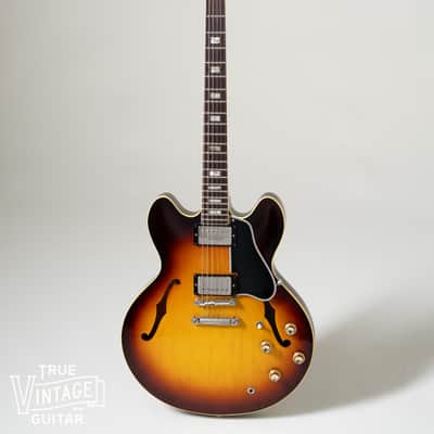 1964 Gibson ES-335TD Sunburst Stop Bar with hangtag image 12