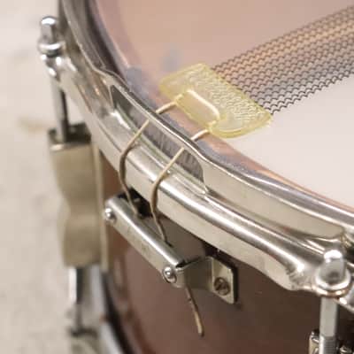 Ludwig Auditorium 6.5x15" 8-Lug Mahogany Snare Drum Vintage 1960's image 12