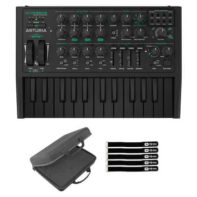 Arturia MicroBrute UFO Limited Edition Analog Monophonic Synthesizer w Case