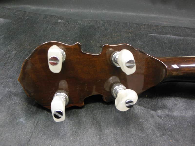 Morris Deluxe 5-String Banjo W/ Hardshell Case Made In Japan | Reverb