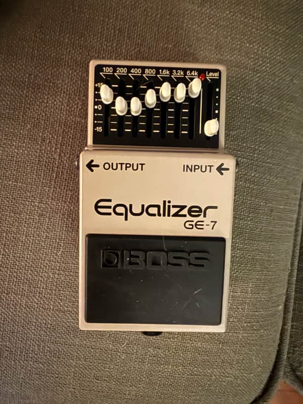 Boss GE-7 Equalizer (Black or Silver Label) 1997 - Present - Grey image 1