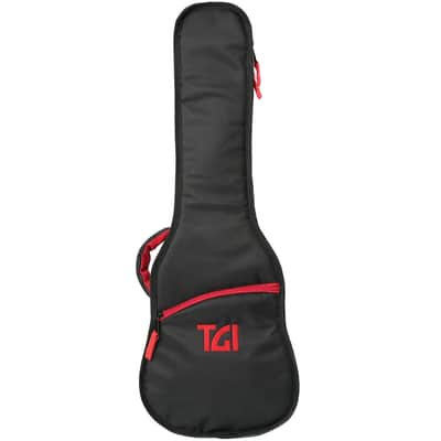 TGI Transit Series Concert Ukulele Padded Gig Bag Black & Red image 3