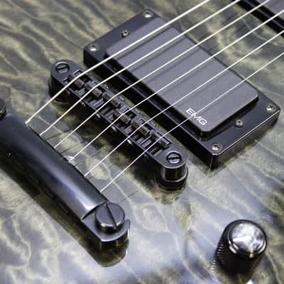 Epiphone Les Paul Custom Prophecy EX 2008 - Trans Black **New Bone Nut** image 8
