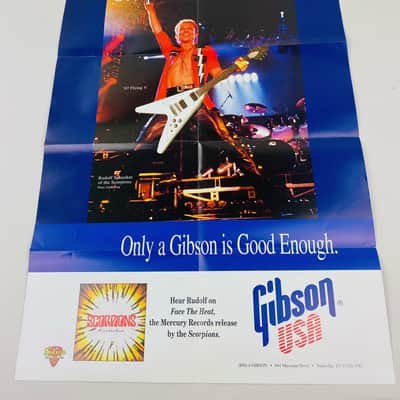 Gibson Rudolf Schenker/Guitar Models Poster 1993 image 1