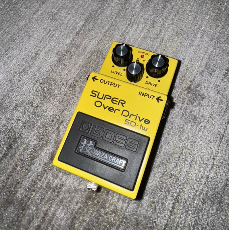 Boss SD-1W Super OverDrive Waza Craft Pedal MIJ image 1
