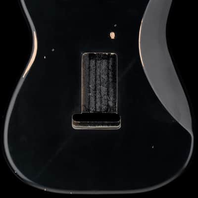 Fender Road Worn 50's Stratocaster SSS Alder Body - Black #09672 image 2