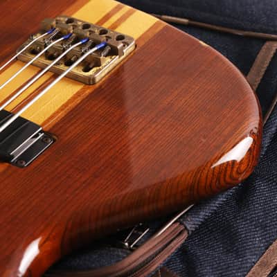 1980 Aria Pro II SB-700 Bass Fretless Conversion image 10