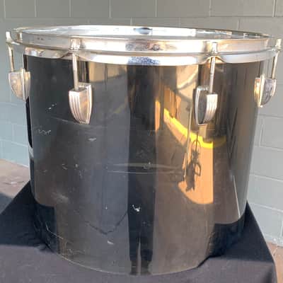 70's Ludwig Smoke Vistalite 12x15" Concert Tom image 7