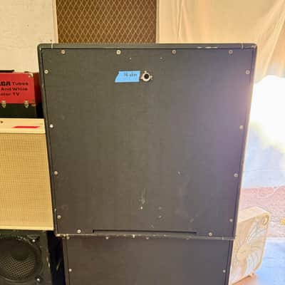 Hiwatt SE-4123 Guitar speaker Cabinet Basketweave 412 260 watt 16 ohm 1970’s basketweave image 2