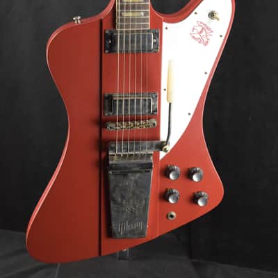 Gibson Murphy Lab 1963 Firebird V with Maestro Vibrola Ultra Light Aged Ember Red image 1
