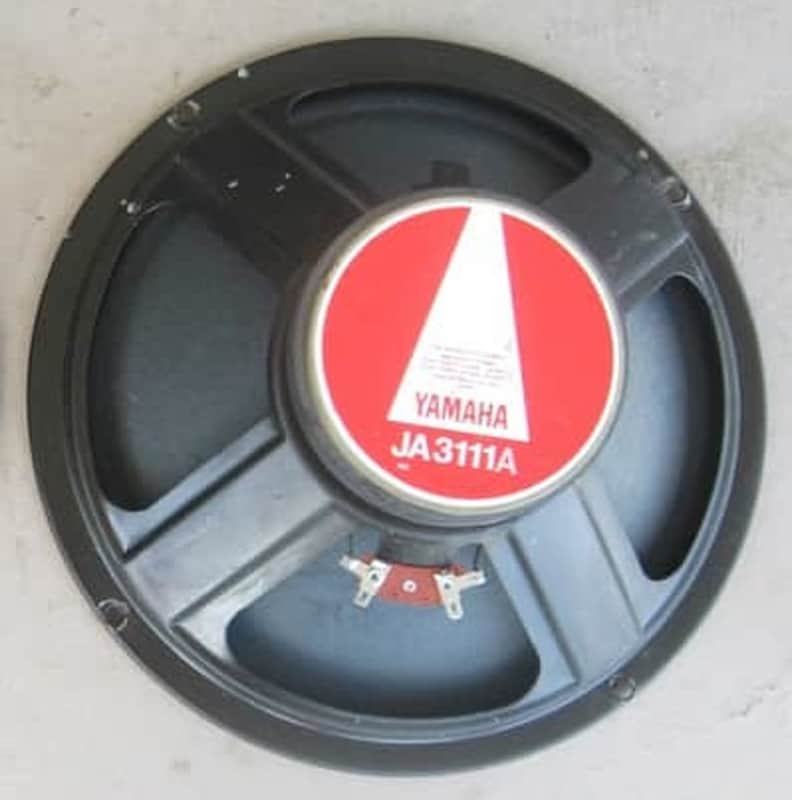 Yamaha JA3111A 12" Speaker  2000(?) - Black/Red image 1