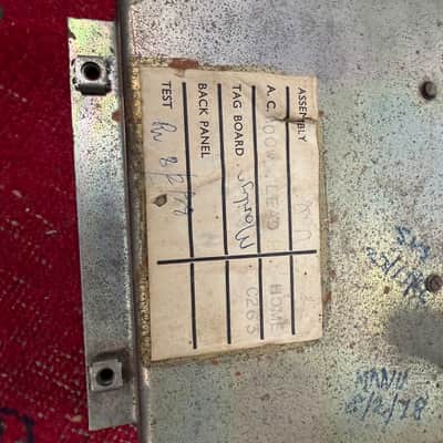 Marshall JMP 1959 MK II Super Lead 2-Channel 100-Watt Guitar Amp Head 1978 - Serviced image 7