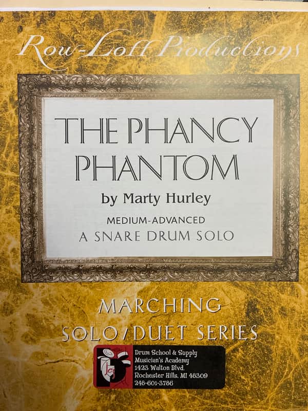 Rowloff Phancy Phantom snare solo 2025 image 1