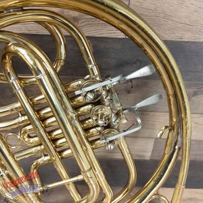 FOR PARTS OR REPAIR-CONN French Horn w/case image 3