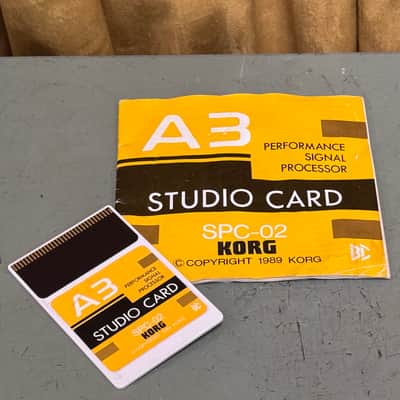 Korg SPC-02 Studio Card A3 image 1