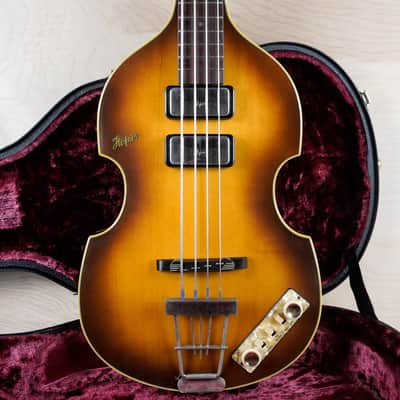 Hofner 500/1 ’61 Cavern Bass 2000 Sunburst Made in Germany Paul McCartney Style Reissue w/ Hard Case image 1