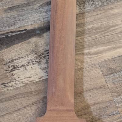 Unbranded Solid Mahogany Bass Guitar Body Neck Blank Project Unfinished image 12