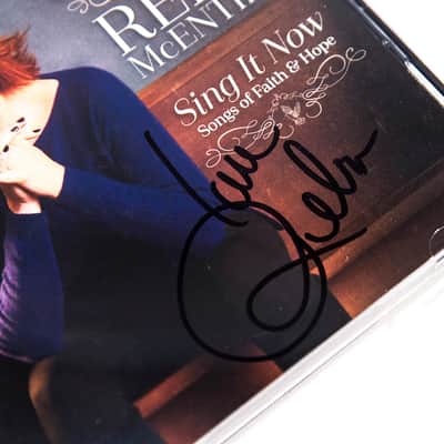 Reba McEntire - Sing It Now - Autographed CD from Reba McEntire image 2