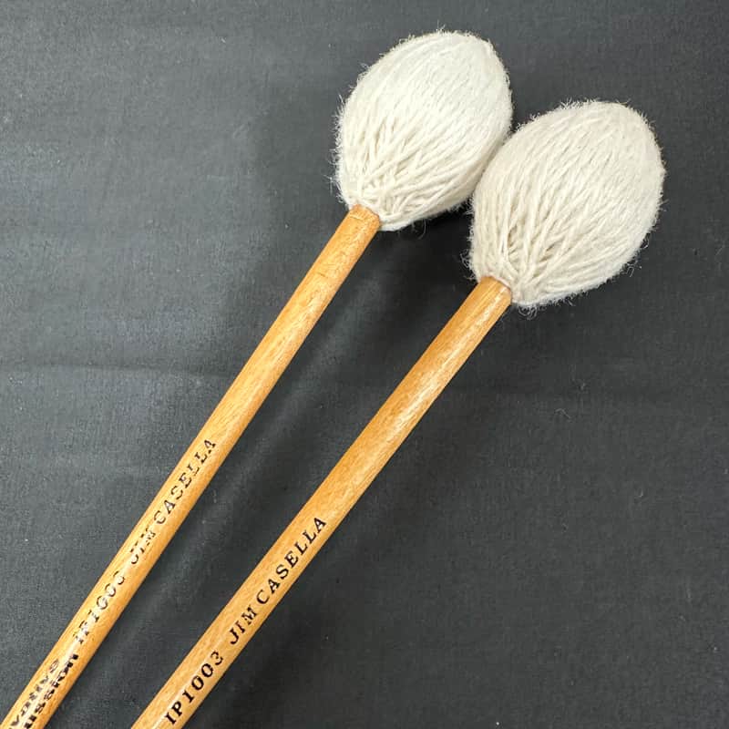 Innovative Percussion IP1003 Jim Casella Marimba Mallets, 1 Pair - EXCELLENT #1 image 1