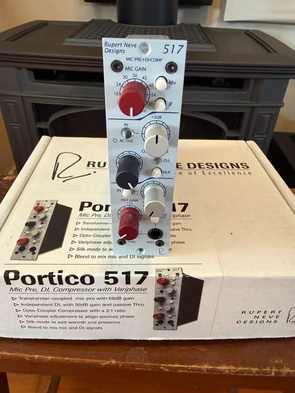 Rupert Neve Designs Portico 517 500 Series Mic Pre / Compressor Module 2011 - Present - White image 1